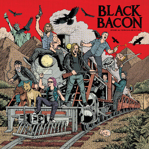 Black Bacon - Every Action Has Reaction - Coke Bottle Green