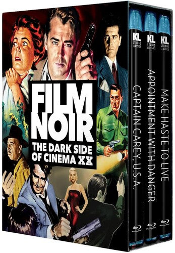 Film Noir: The Dark Side of Cinema XX [Captain Carey USA / Appointment with Danger / Make Haste to Live]