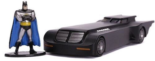 DC Batman: The Animated series - Nano Hollywood Rides - 1:32 Batmobile & Batman Figure