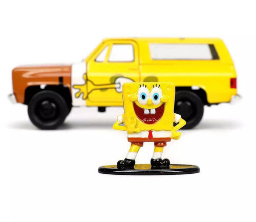 SpongeBob SquarePants - 1:32 '80 Chevy Blazer K5 Die-Cast Car & SpongeBob Figure