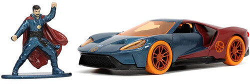 Marvel Avengers - 1:32 2017 Ford GT Die-Cast Car & Doctor Strange Figure