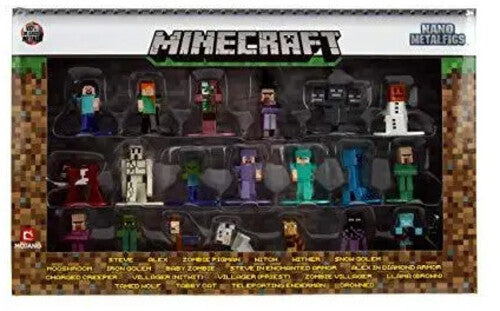 Minecraft - Nano MetalFigs - 1.65" Dicast Figure 20-Pack Wave 2