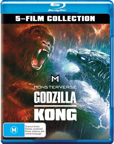 Godzilla / Kong Monsterverse 5-film Collection