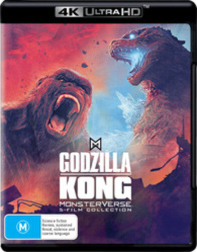 Godzilla / Kong Monsterverse 5-film Collection