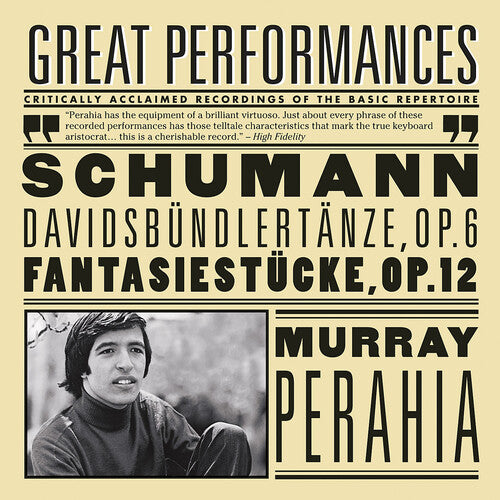 Perahia/ Schumann - Davidsbundlertanze / Fantasiestucke
