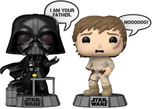 Funko POP! Star Wars: Sayings - Darth Vader and Luke Skywalker 2-Pack