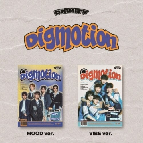 Dignity - Digmotion - Random Cover - incl. 72pg Photobook, 2 Photocards, Postcard, 4-Cut Photo, Sticker, Book + Poster