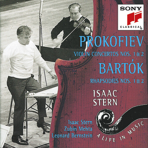 Prokofiev/ Bartok/ Stern/ Mehta/ Bernstein - Violin Concertos 1 & 2 / Rhapsodies for Violin