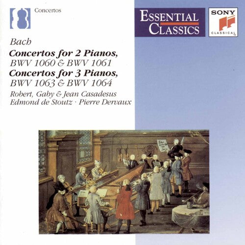 J.S. Bach / Casadesus/ De Stoutz/ Ormandy - Concertos for 2 & 3 Pianos