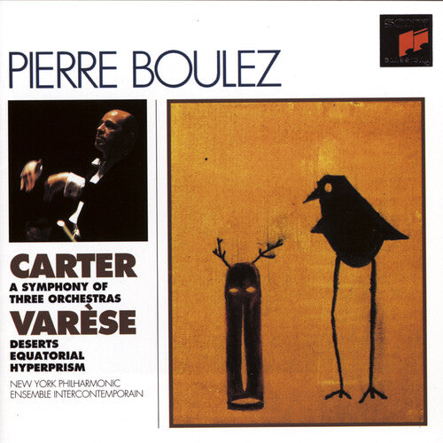 Pierre Boulez / Carter/ N.Y. Phil - Symphony of 3 Orchestras