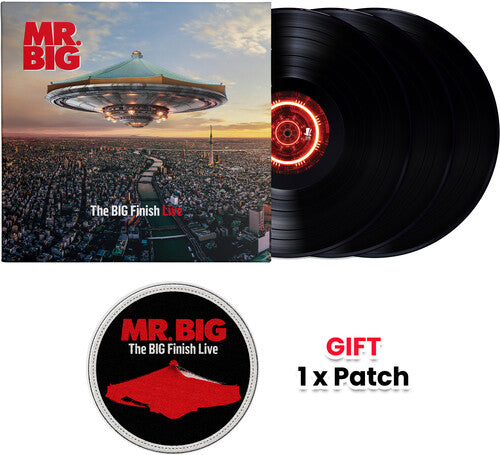 Mr Big - The BIG Finish Live - 3LP + Gift "Embroidery Patch"