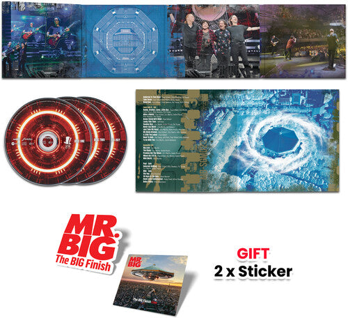 Mr Big - The BIG Finish Live - 2 MQA-CD + Blu-ray + Gift "2x Stickers"