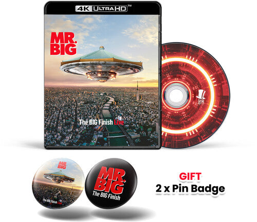 Mr. Big- The BIG Finish Live - 4K Ultra HD + Gift 2x Button Badges