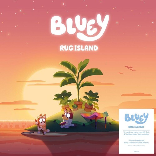 Bluey - Rug Island - Sunset Orange Colored Vinyl