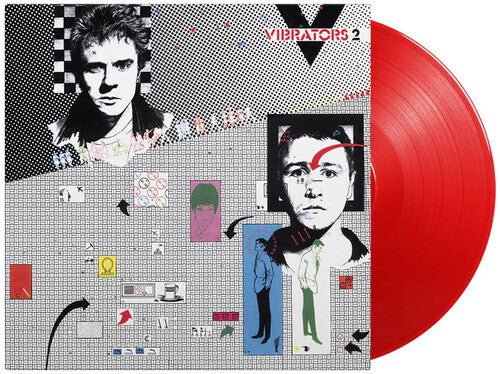 Vibrators - V2 - Limited 180-Gram Translucent Red Colored Vinyl