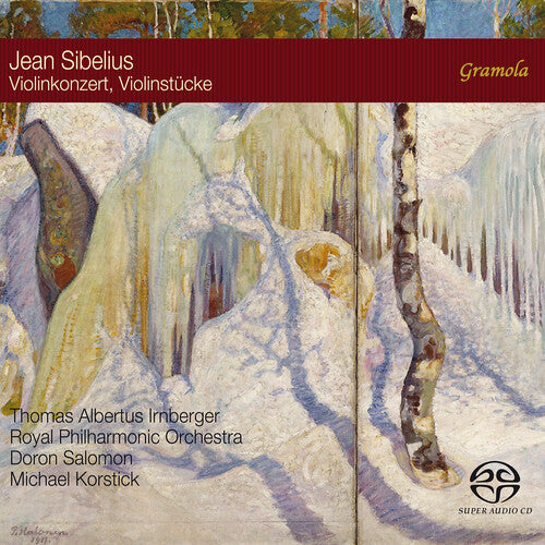 Sibelius/ Irnberger/ Royal Philharmonic Orchesta - Sibelius: Violin Concerto; Pieces for Violin & Piano