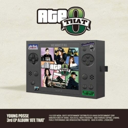 Young Posse - Ate That - incl. 120pg Photobook, 2 Photocards, Character Card, Poster + Sticker