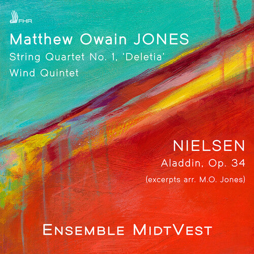 Jones/ Nielsen/ Ensemble Midtvest - Jones: String Quartet No. 1; Wind Quintet; Nielsen: Aladdin, Op. 34 (arr. Jones)