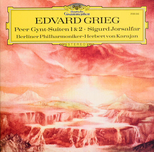 Grieg/ Karajan/ Berliner Philharmoniker - Grieg: Peer Gynt Suites 1 & 2, Sigurd Jorsalfar (Original Source, 180gm Deluxe Gatefold Edition)
