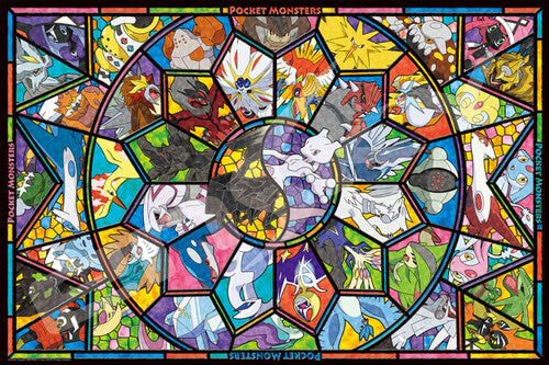 Ensky - Pokemon - Artcrystal Puzzle - Legendary Pokemon 1000-AC011