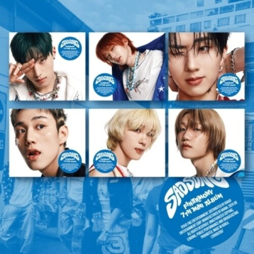 P1Harmony - Sad Song - Digipack Version - incl. 16pg Photobook, Logo Sticker, Graphic Sticker, Folded Poster, ID Photo + Selfie Photocard