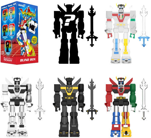 Super7 - Voltron - Reaction Blind Box Wv1 - 12pc Flat