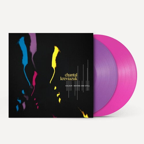 Chantal Kreviazuk - Colour Moving & Still - Deluxe Transparent Purple & Magenta Colored Vinyl