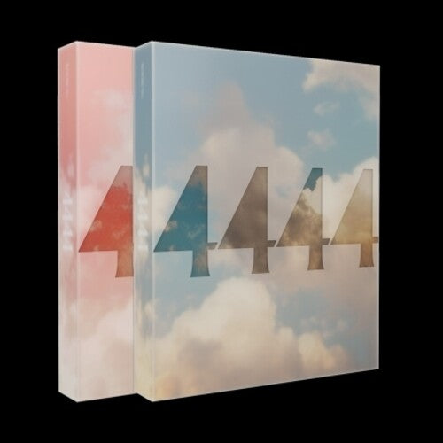 Woosung - 4444 - Deluxe Version - incl. 38pg Photobook, 2 Selfie Photocards, Folded Poster, Tattoo, Sticker + Bookmark