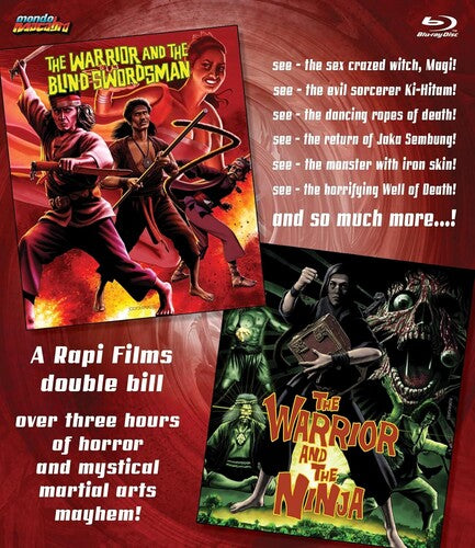 The Warrior and the Blind Swordsman / The Warrior and the Ninja  Double Bill
