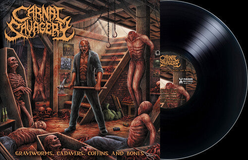 Carnal Savagery - Graveworms, Cadavers, Coffins and Bones