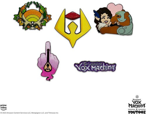 The Legend Of Vox Machina Pin Set 1 (Clcb) (Pin)