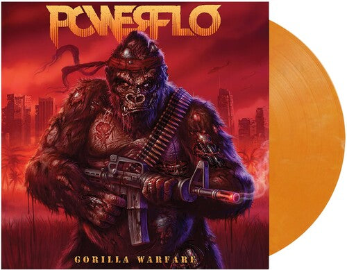 Powerflo - Gorilla Warfare - Magenta & Yellow Merge Colored Vinyl