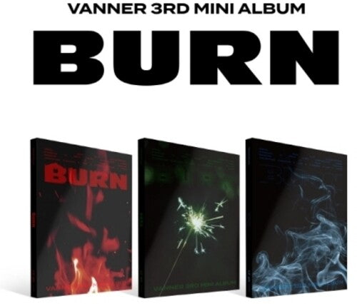 Vanner - Burn - incl. 88pg Booklet, Lyric Poster, Folded poster, Postcard + 2 Photocards
