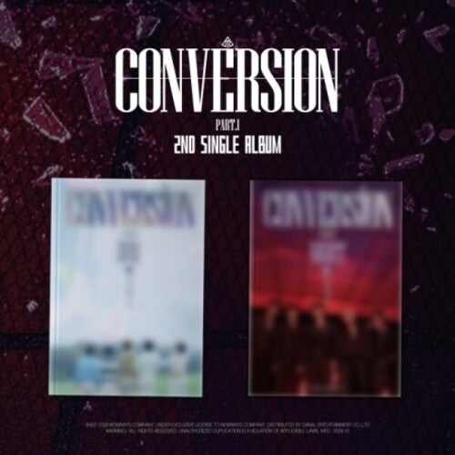 Asc2Nt - Conversion Part.1 - Random Cover - incl. Photobook, Postcard, Folded Poster, Lyrics Poster, Mini Photocard + 2 Photocards