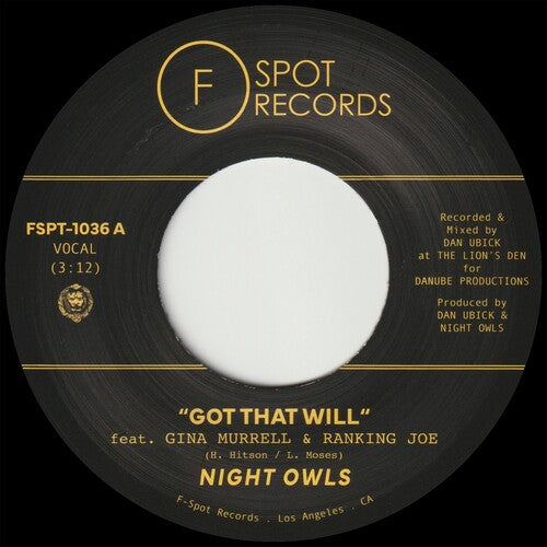 Night Owls - Got That Will B/w Got That Dub
