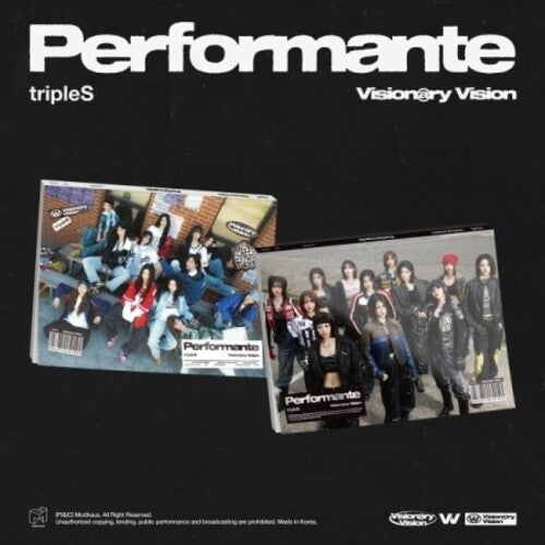 Triples - Visionary Vision - incl. Unit Polaroid Photocard, 72pg Booklet, Sticker, Photo Print, Double Class Objekt, Visual Card + Poster
