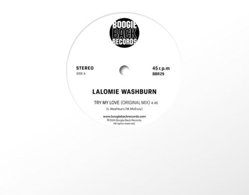 Lalomie Washburn - Try My Love