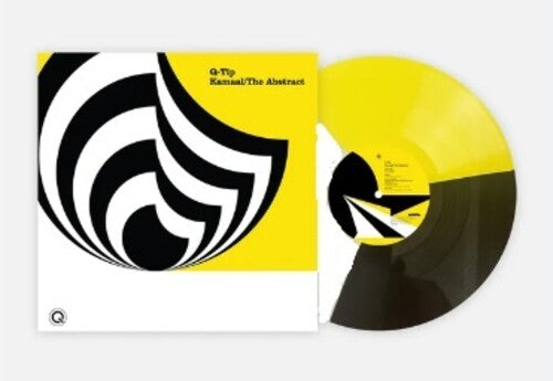 Q-Tip - Kamaal The Abstract - 180-Gram Black, White & Yellow Tri-Colored Vinyl