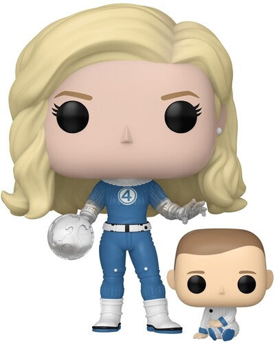 Funko Pop! The Fantastic Four: First Steps Invisible Woman & Franklin