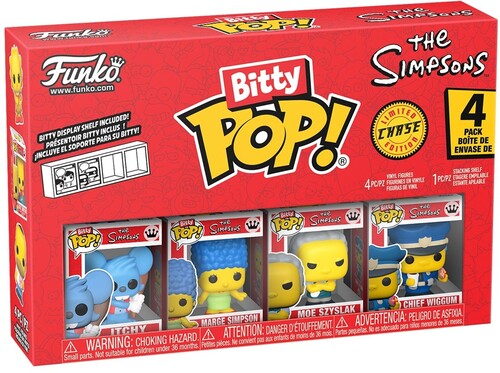 Funko Bitty POP!: The Simpsons - Itchy 4-Pack