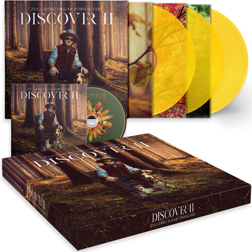 Zucchero - Discover II - Ltd Numbered Deluxe 3LP+CD Box - Transparent Yellow Vinyl