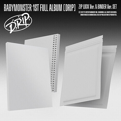 Babymonster - Drip - Random Cover - incl. Photobook, Selfie Photocards + More