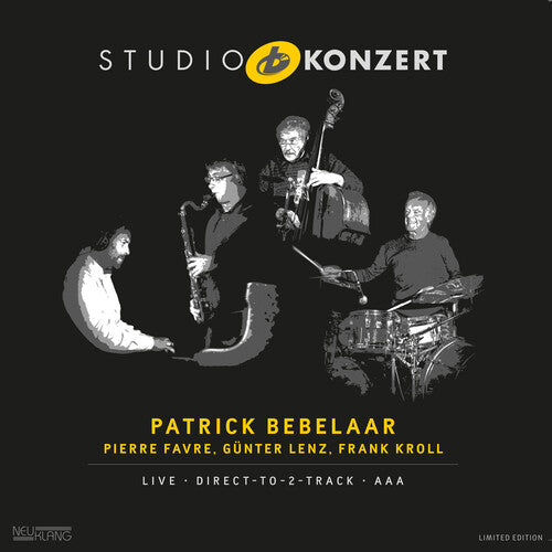 Patrick Bebelaar / Pierre Favre / Gunter Lenz - Studio Konzert