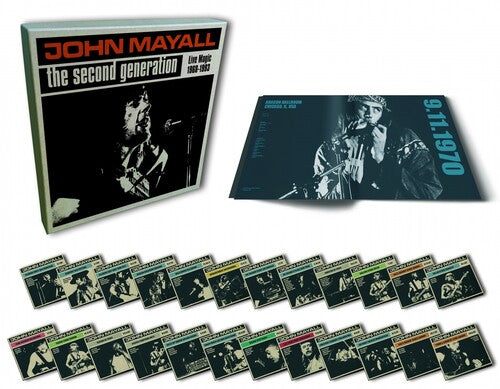 John Mayall - Second Generation: Live Magic 1968-1993 - 30CD Box Set with 120pg Hardbook Book