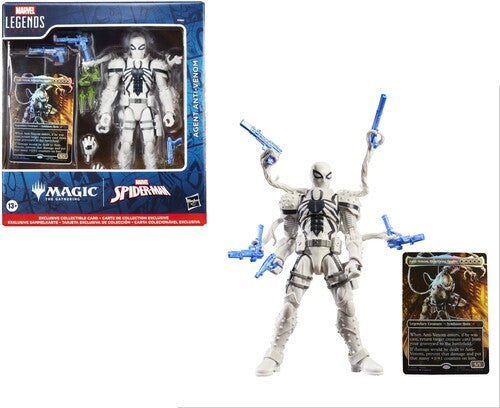 Spider-Man - Marvel Legends x Magic: The Gathering - Agent Anti-Venom Action Figure plus Exclusive Foil Trading Card