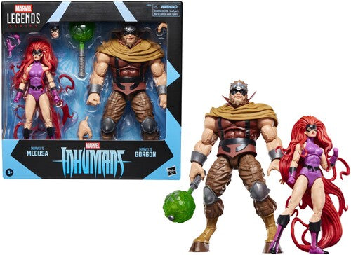 Inhumans - Marvel Legends - Marvel’s Medusa & Gorgon Action Figure 2-Pack