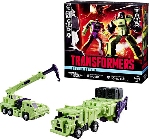 The Transformers: The Movie - Studio Series - Constructicon Long Haul & Hook Action Figure 2-Pack