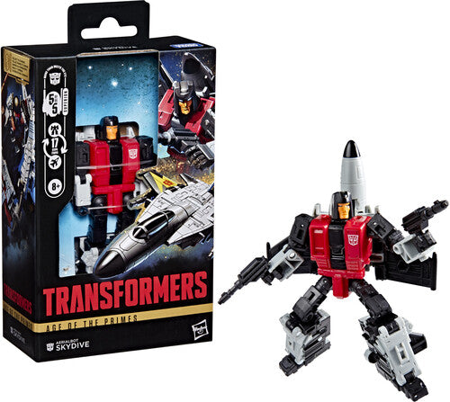 Transformers - Age of the Primes - Deluxe Class Aerialbot Skydive Action Figure