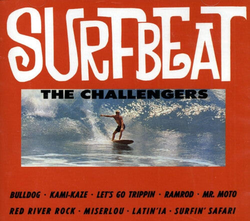 Challengers - Surfbeat - Clear Orange Colored Vinyl