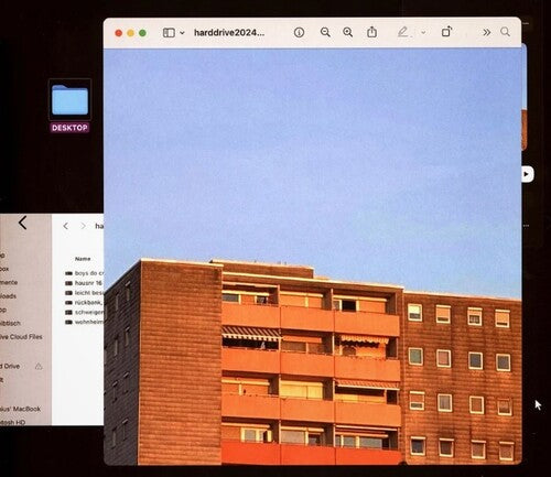 Kasi/ Antonius - Harddrive2024 - Transparent Blue Colored Vinyl